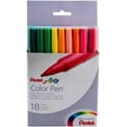 thumbnail image 1 of Marcadores Pentel Color Pen Punta Fina Set de 18, 1 of 7