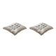 thumbnail image 4 of Cojín cuadrado para silla Inteprter rejilla gris 2Conjunto, 4 of 6