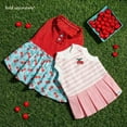 thumbnail image 5 of Oodles Blue Cherries Ruffled Spring Dog Dress, XS, 5 of 8