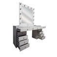 thumbnail image 2 of Tocador Hollywood R21 Muebles espejo con focos Blanco, 2 of 3