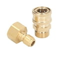 thumbnail image 3 of 5000PSI Washer Quick Connect Fittings Pipe Adapter Connector Pressure Washer Adapter Set, 3 of 7