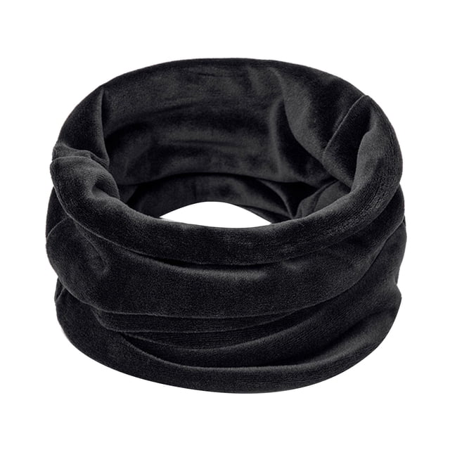 Winter Ski Neck Protector Female Autumn And Winter Gold Velvet Windproof Neck Protector Neck Scarf Thickened Windproof Collar Scarf