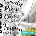 thumbnail image 5 of Sunflowers Floral Bible Verse Quotes Wood Shower Curtain, Rustic Christian Scripture Butterfly Shower Curtains for Vintage Bathroom Decor, Modern Waterproof Shower Curtain, 72x72 Inch, 5 of 6