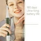 thumbnail image 5 of Cepillo de dientes eléctrico recargable para adultos - Suspensión magnética Vibración acústica, impermeable IPX7, batería de 180 días, 2 cabezas de cepillo, temporizador de 30 segundos, 4 opciones, 5 of 7