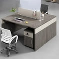 thumbnail image 3 of Drawers Corner Office Desk Storage Standing Conference Setup Computer Desks Supplies Executive Mesa De Escritorio Furnitures My Lux Decor Round, 3 of 28