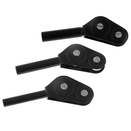 Yunhgft 3pcs Fishing Rod Roller Stainless Steel Tip Top Bearing Boat Trolling
