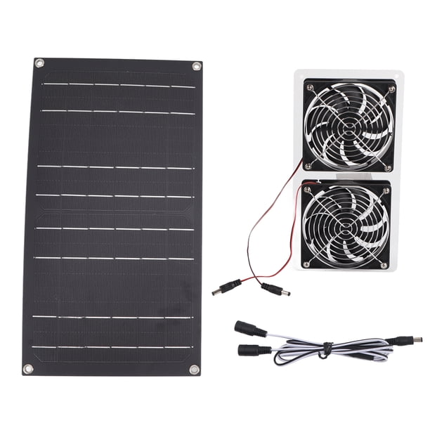 Ventilador con energía solar,Kit de ventilador con panel solar Kit de ventilador con panel solar Ventilador con panel solar Diseño de última generación