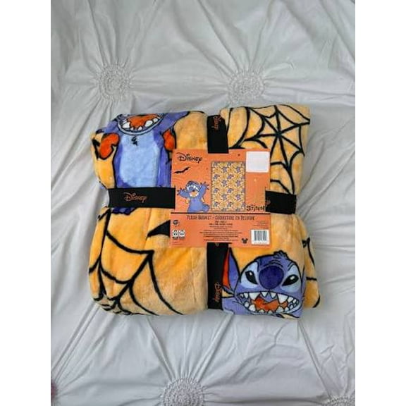 Disney Stitch Twin Blanket 60"x90" Spooky