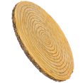 thumbnail image 5 of Worgeous Resin Display Stand Fake Wood Slices for Centerpieces Circle Wood Pieces for Crafts Tree Bark Wood Slices Wedding Table Decor Unfinished Wooden Circles, 5 of 8