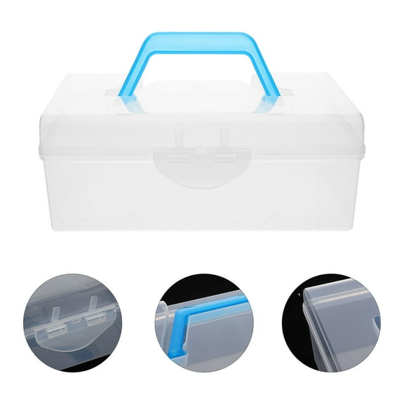RENACLIPY Mahjong Set with Transparent Plastic Storage Box, Family Game Set for Home Use, Organized and Portable