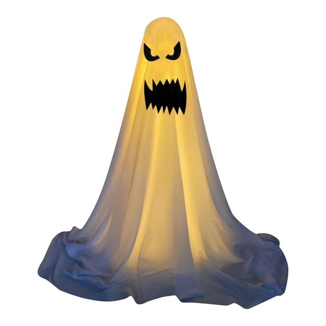 Halloween Outdoor Decorations Scary Standing Light Up Figure for Porch Yard Party Supplies Unique LED Design