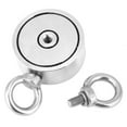thumbnail image 2 of Magnets Double Sided Double  Salvage  Super Strong Magnets for Fishing Lifting HangingLNM67-2, 2 of 8