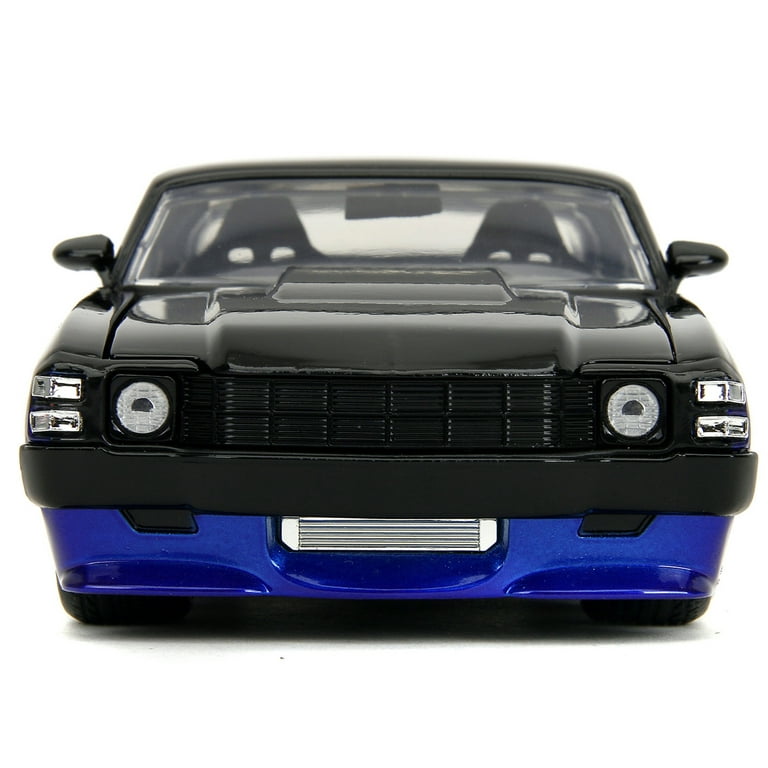 Modellino Jada 1/24 Chevrolet Chevelle SS 1971 - Serie Pink Slips, Nero/blu