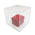 thumbnail image 2 of Acrylic Display Cube 5 x 5 x 5  Jewelry Display/ Merchandising/ Display Cube/ Storage 2 Pack saver, 2 of 5