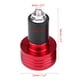 thumbnail image 5 of Par de 22 mm Universal Aluminio Moto Agarre Extremos del manillar Balance de peso Tapón Rojo, Negro, Plata (Opcional)(rojo) Ecomeon no, 5 of 5