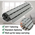 thumbnail image 3 of Shower Mat Non Slip with Suction Cups, Bath Mat Bathroom Rugs Floor Wood Shower Bathtub, Drain Holes, 3 of 5