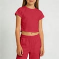 thumbnail image 1 of Chandail Garçons Col Rond Manches Courtes Chandails Garçons Vêtements Tout-Petits Garçons Shorts de Basketball 9-10 Ans, 1 of 3