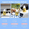 thumbnail image 6 of Portable Baby Bottle Warmer, Premium PU USB Bottle Warmer Heater with 18W Quick Charge, Wide Application Suitable for Home, Outing, Family Travel, Yellow, 6 of 7