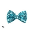 thumbnail image 2 of Yoyauz Glitter Bow Hair Clip - Shiny glitter sequined bow hair clip for girls, teens and ladies, 2 of 7