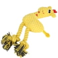 thumbnail image 4 of Puppy Teething Chew Toy, Interactive Dog Chew Toy  For Teeth Cleaning For Pet Dog Yellow, 4 of 8