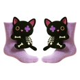 thumbnail image 3 of Calcetines de animales de punto 3D, cálidos para mujer, creativos y cómodos, regalo de cumpleaños. Gato, 3 of 7