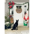 thumbnail image 5 of Front Door Porch Decorations Joy To The World Door Hanging Sign 11 inch Wooden Wall Sign, Rustic Holiday Wreath Decor for Front Door Porch Home Window Wall Farmhouse Decorations, 5 of 8