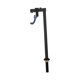 thumbnail image 5 of Grifo de llenado de vidrio para cocina, dispensador de agua de flujo ajustable, montaje universal en cubierta 37cm negro, 5 of 9