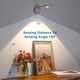 thumbnail image 3 of Foco recargable por Usb, luz de pared inalámbrica con detección humana inteligente, regulable, Led para iluminación, pinturas y imágenes, 3 of 4