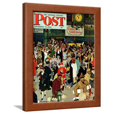 union train station chicago christmas saturday evening post cover december 231944 framed print wall art by norman rockwell walmartcom - Chicago Christmas Station union train station chicago christmas saturday evening post cover december 231944 framed print wall art by norman rockwell walmartcom - Chicago Christmas Station