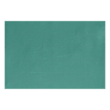 

Ryvnso 1 Piece Placemats Dark Green Dining Mats Heat-Resistant Non-Slip Washable Table Mat