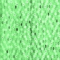 thumbnail image 1 of Ahgly Company Indoor Square Southwestern Emerald Green Country Area Rugs, 4' Square, 1 of 4