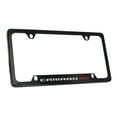 thumbnail image 2 of Chevrolet Camaro RS wordmark black coated metal license plate frame holder, 2 of 4