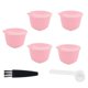 thumbnail image 5 of Cápsulas de café Kit de taza de filtro de café recargable reutilizable Accesorio para DOLCE GUSTO (Rosa 5 cápsulas 1 cuchara 1 cepillo), 5 of 8