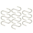 thumbnail image 1 of Small S Hooks,10Pcs S Shaped Hooks S Shaped Hanging Hooks S Hooksfor Hanging Optimized for Excellence, 1 of 14