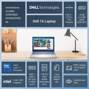 Dell 16 Laptop DC16251 - 16-inch FHD+ Touchscreen, Intel Core 7-150U, 16GB RAM, 1TB SSD, Ice Blue