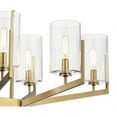 thumbnail image 2 of 52315BNB Kichler Lighting Nye - 8 light Oval Chandelier - with Transitional inspirations - 14.5 inches tall by 16.75 inches wide-Brushed Natural Brass, 2 of 7