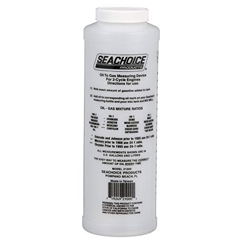 Contenedor Medidor Seachoice para Aceite de Motor 2 Tiempos y Gasolina 946 mL