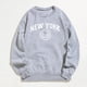 thumbnail image 2 of Gibobby Sudaderas para mujer oferta Sudadera suelta casual de manga larga con cuello redondo para mujer blusa grande de manga larga(Gris,G), 2 of 5