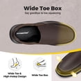 thumbnail image 6 of Fittington Men's Slip-On Dress Shoes Wide Width Casual Walking Shoes Business Leather Shoes for Men 9.5 Extra Wide, 6 of 10