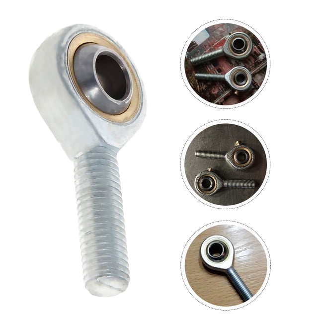 IFANLANDOR 1Pack Professional Design Female Rod End Bearing Steel Silver Shockproof Connection for Engineers