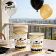 thumbnail image 6 of Tuvgenk Gold Graduation Disposable Cups 24PC Beverage Container for Party Drinks Cocktail and Celebration Refreshment, 6 of 6