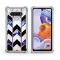 thumbnail image 5 of Cheveron Marble Case for LG Stylo 6 LMQ730 Full Body Phone Cover Hybrid Military Grade Dual Layer Defender Shockproof Protective Heavy-Duty Cases, 5 of 5