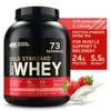 Optimum Nutrition, Gold Standard 100% Whey Protein Powder, Strawberries & Cream, 4.99 lb, 73 Servings