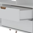 thumbnail image 5 of Rockefeller 62.99 TV Stand with Metal Legs and 2 Drawers, 5 of 8