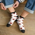 thumbnail image 3 of Pofeuu Spiders Insects Print 30cm Socks, Adult Running Hiking Socks for Youth and Adult, 3 of 7