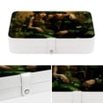 thumbnail image 4 of Saint Patrick's Day PU Leather Jewelry Organizer with Removable Compartment, Portable Decorative Box, Storage Box, and Earring Organizer, 4 of 6