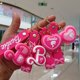 thumbnail image 2 of MINISO Barbie llaveros para mochila, colgante para bolso, accesorios de adorno, Anime Kawaii, regalos creativos para niñas, venta al por mayor, nuevo, 2 of 5