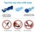 thumbnail image 5 of 480Pcs Tee Wire Connector Kit, Electrical Connector Kit with Nylon Full Insulation for Automotive Marine, 5 of 7