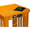 thumbnail image 4 of Mission End Table with Charging Station in Walnut or Caramel, 4 of 5