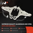 thumbnail image 3 of A-Premium Set of 10, Front Lower Control Arm, Lower Ball Joint, Front & Rear Sway Bar Link, Outer Tie Rod End, Compatible with Volvo S60 2001-2007, V70 2001-2007, FWD Only, 3 of 9